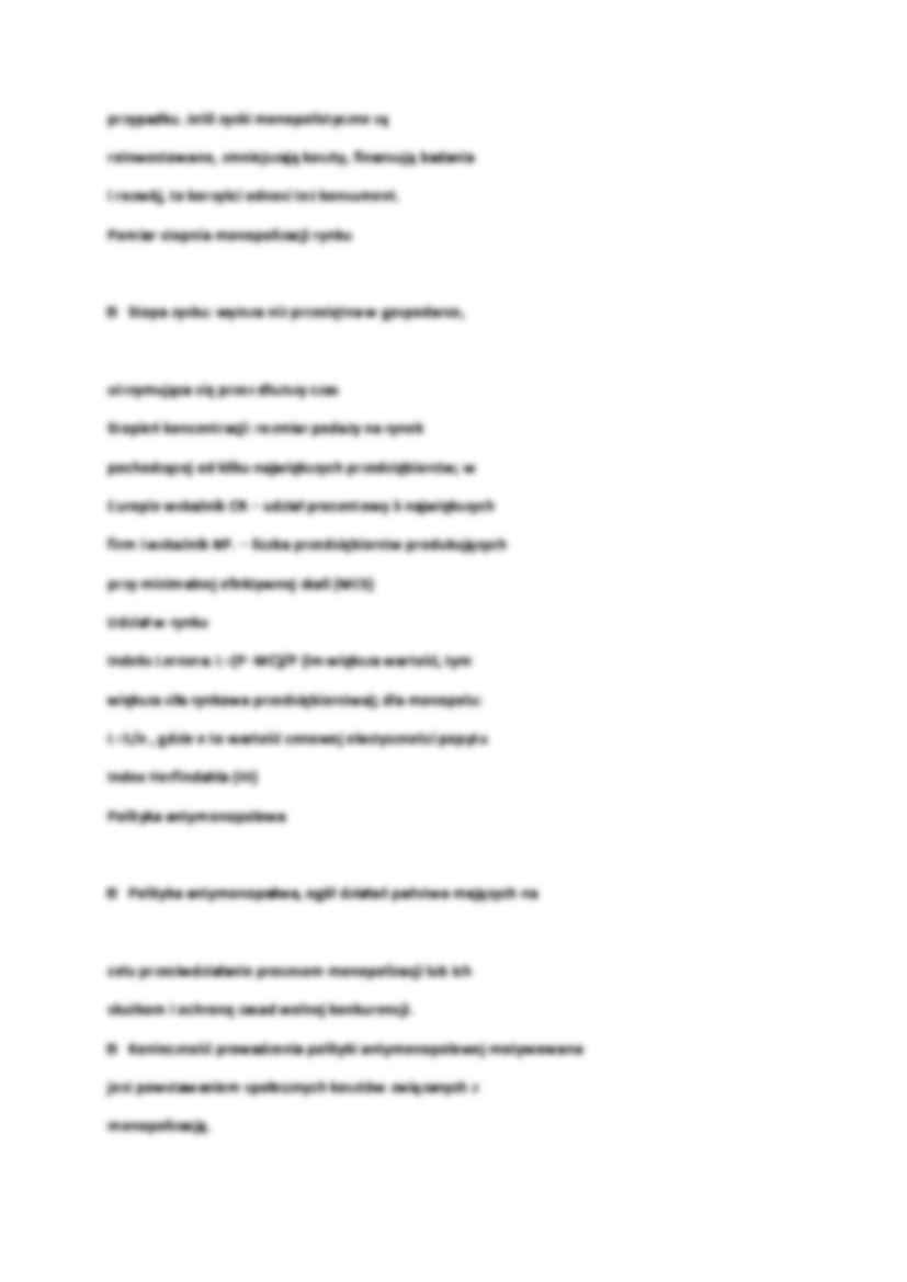 Mikroekonomia - problemy monopolu - strona 2