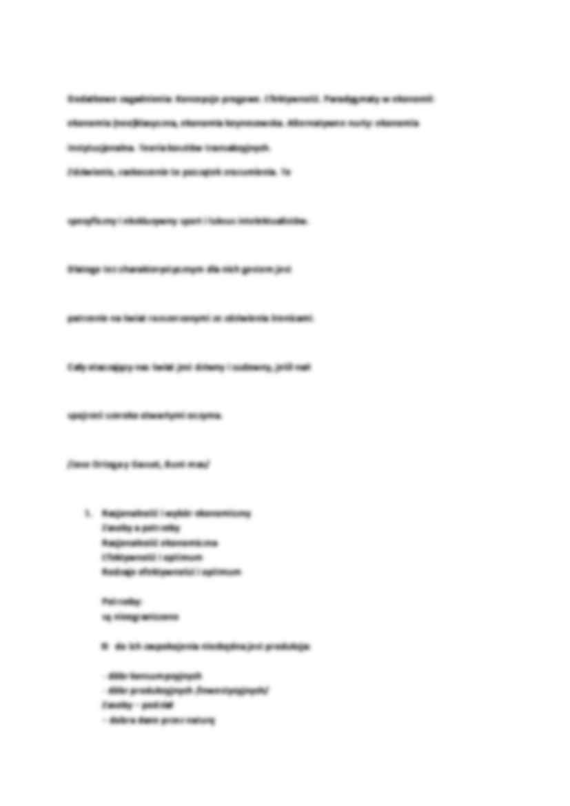 Mikroekonomia - wykład 1 - strona 2