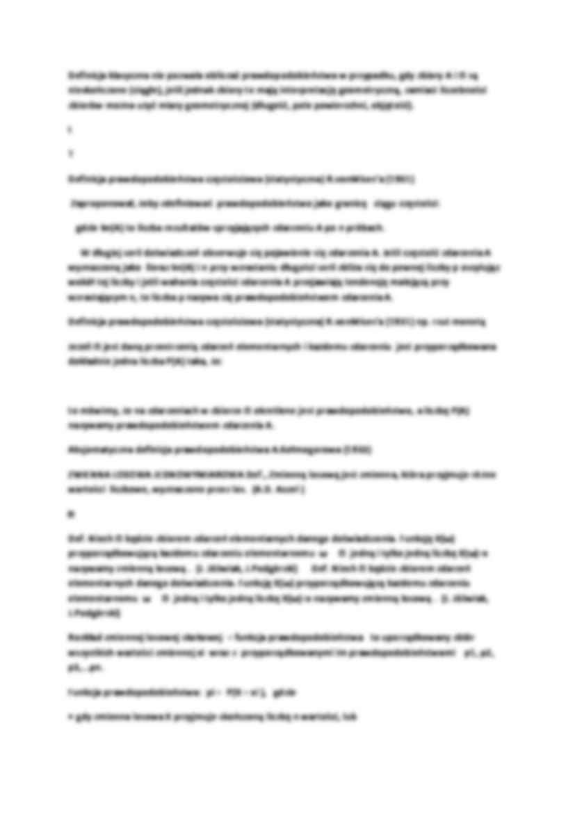 Statystyka - wykład 1 - strona 2