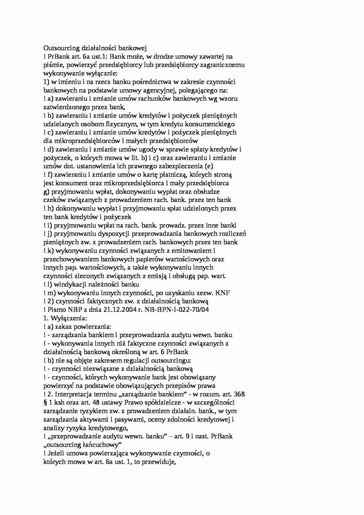 Prawo bankowe - 1 - strona 1