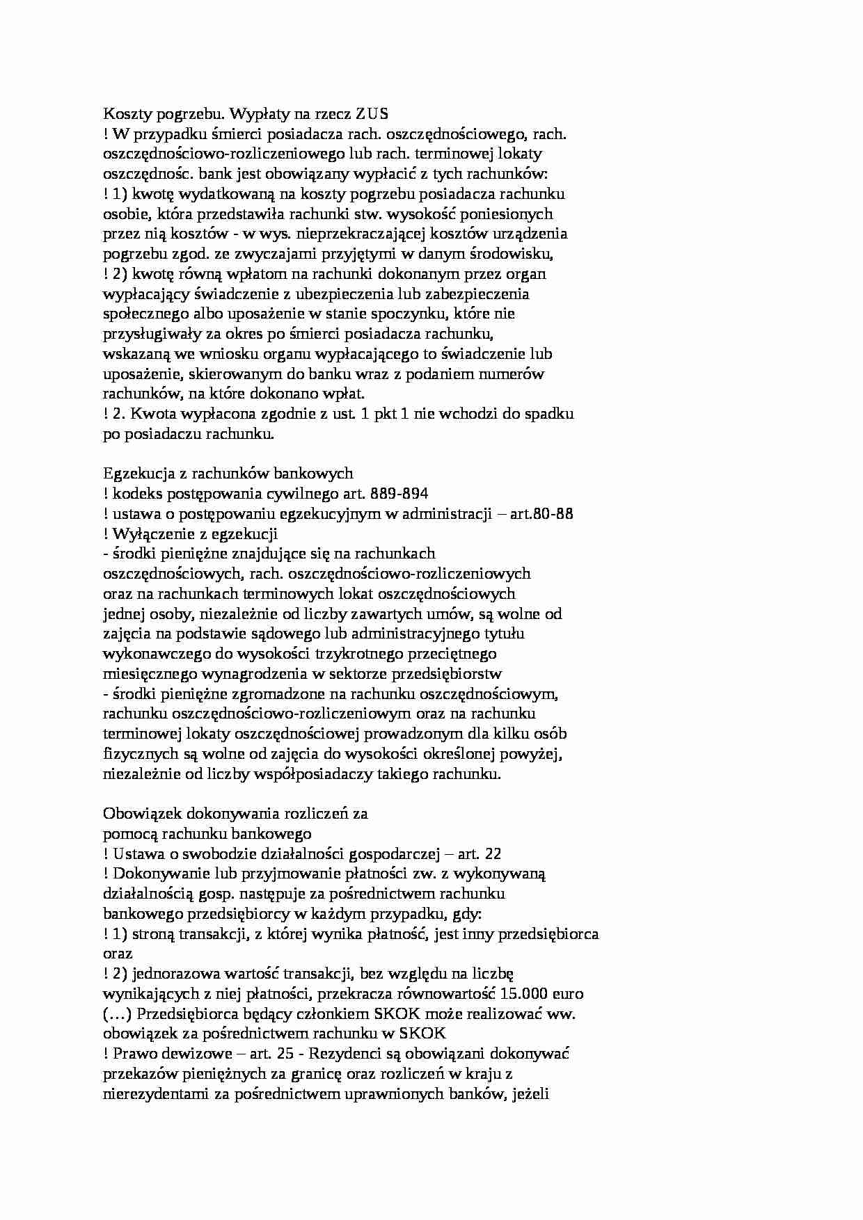 Prawo bankowe - 4 - strona 1