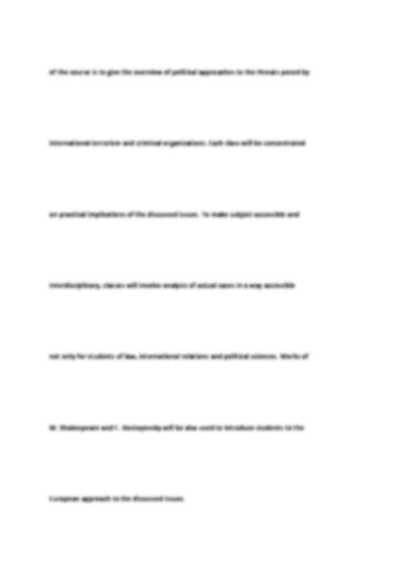 Terrorism and organised crime - introduction - strona 2