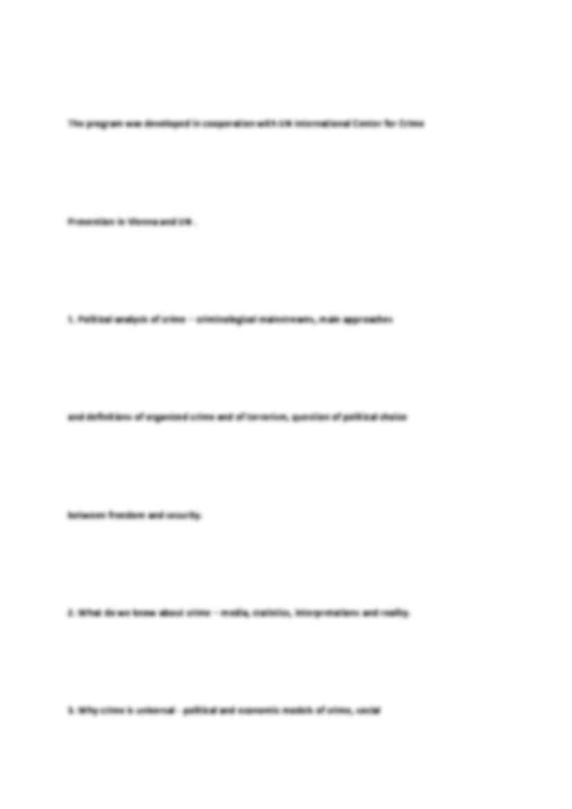 Terrorism and organised crime - introduction - strona 3