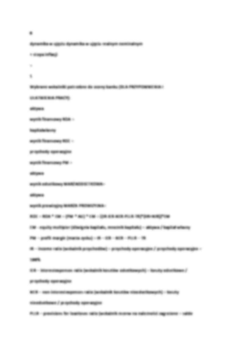 Bankowość - wykład 5 - strona 2