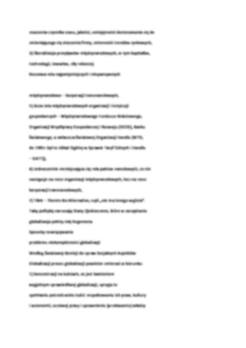 Globalizacja - niekompletność globalizacji - strona 3