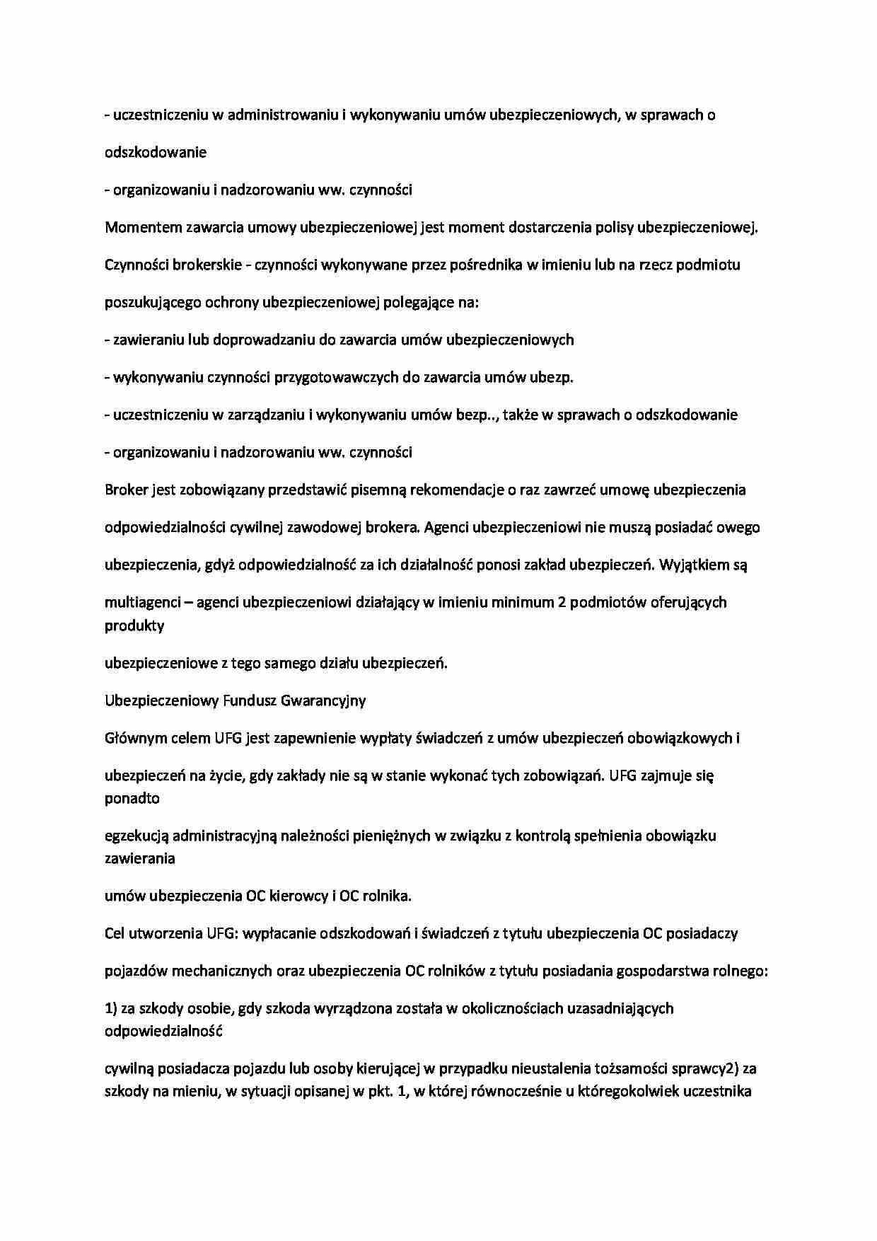 Ubezpieczenia - wykład 6b - strona 1