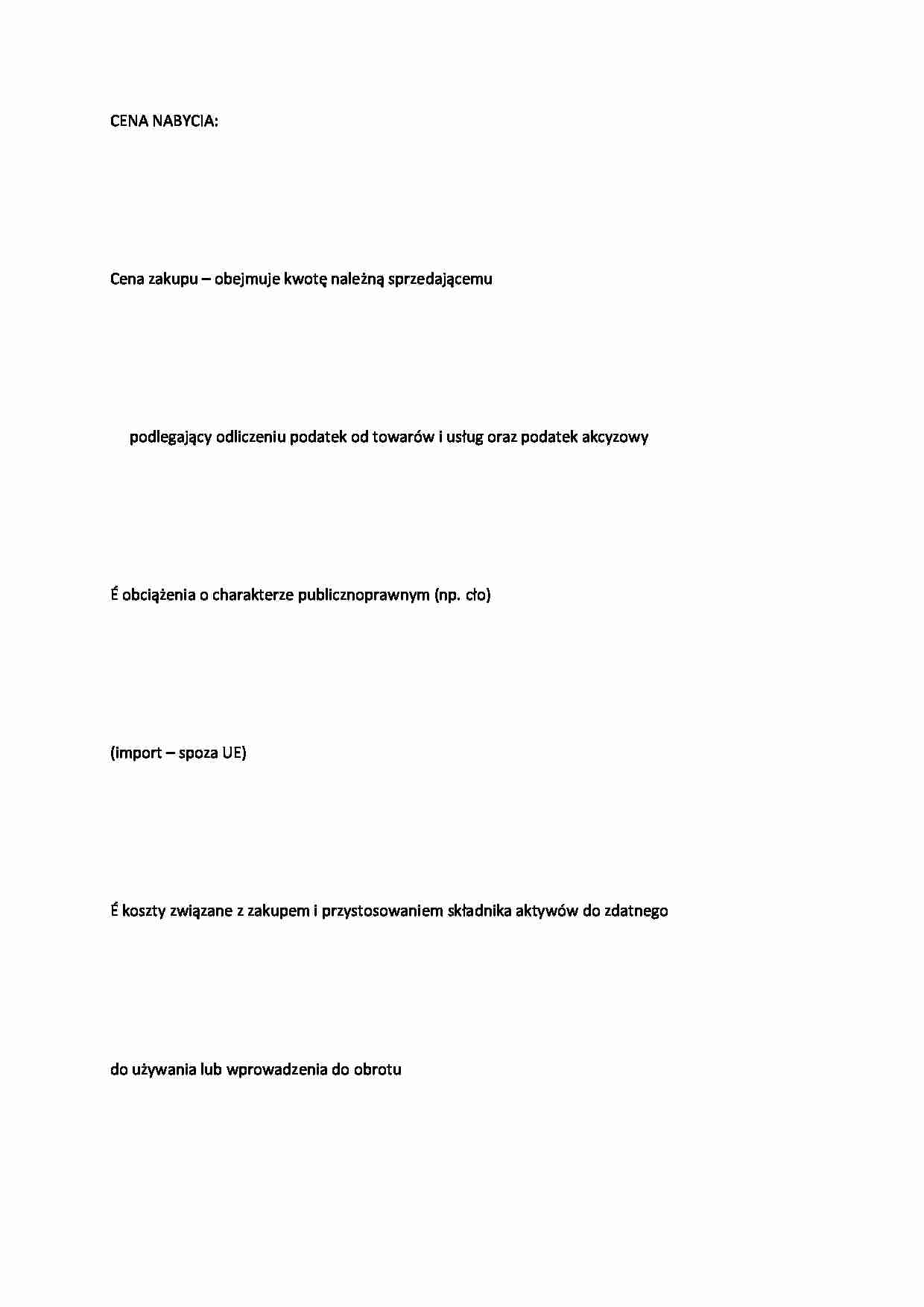 Rachunkowość finansowa 3 - strona 1