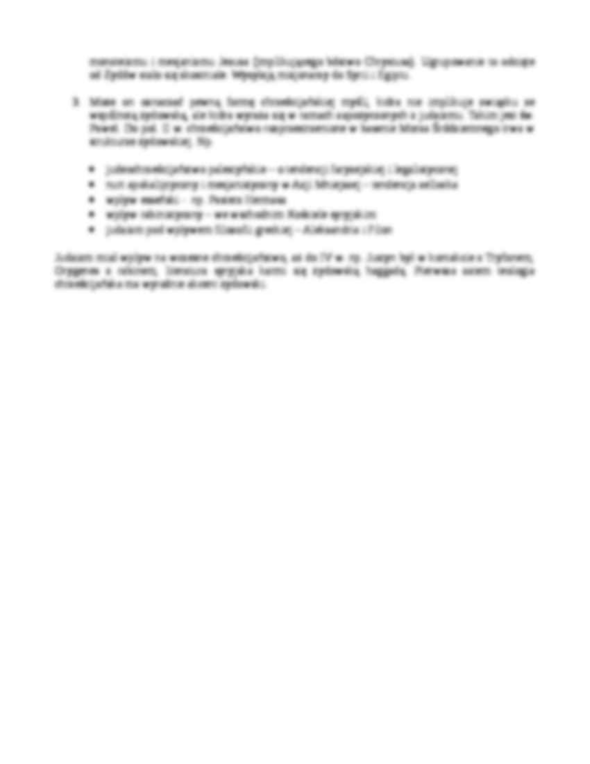 Judeochrześcijaństwo - definicja i doktryna - strona 2