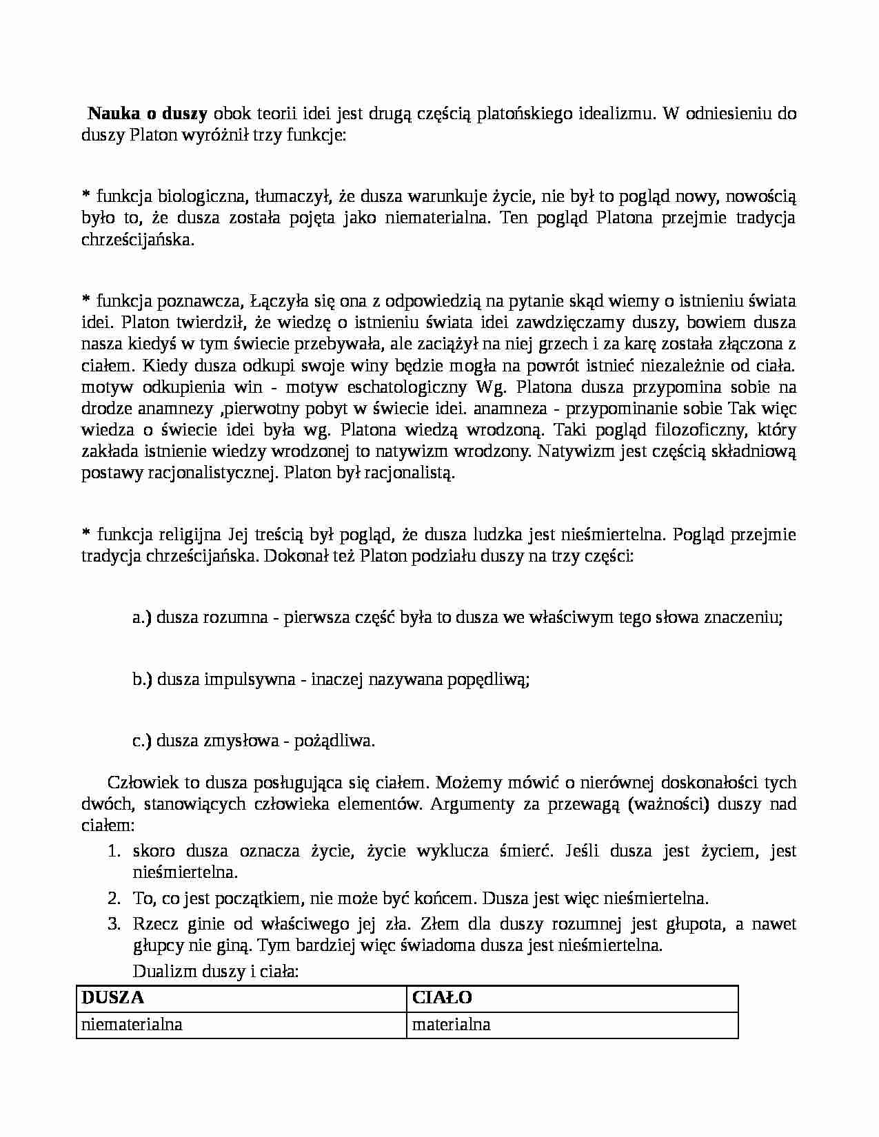 Nauka o duszy - strona 1