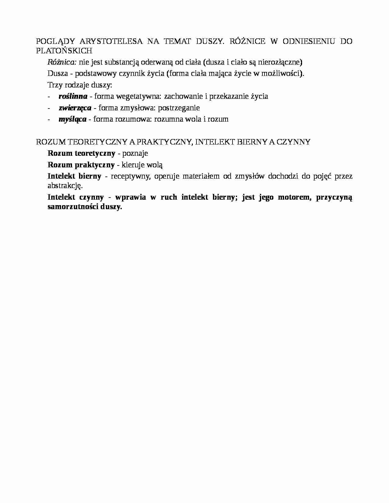 Różne teorie poznania - strona 1