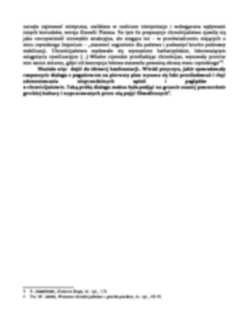Chrześcijańska recepcja dorobku starożytności - strona 2