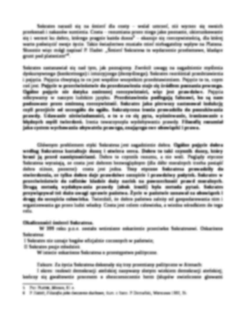 Sokrates - życie i poglądy - strona 2