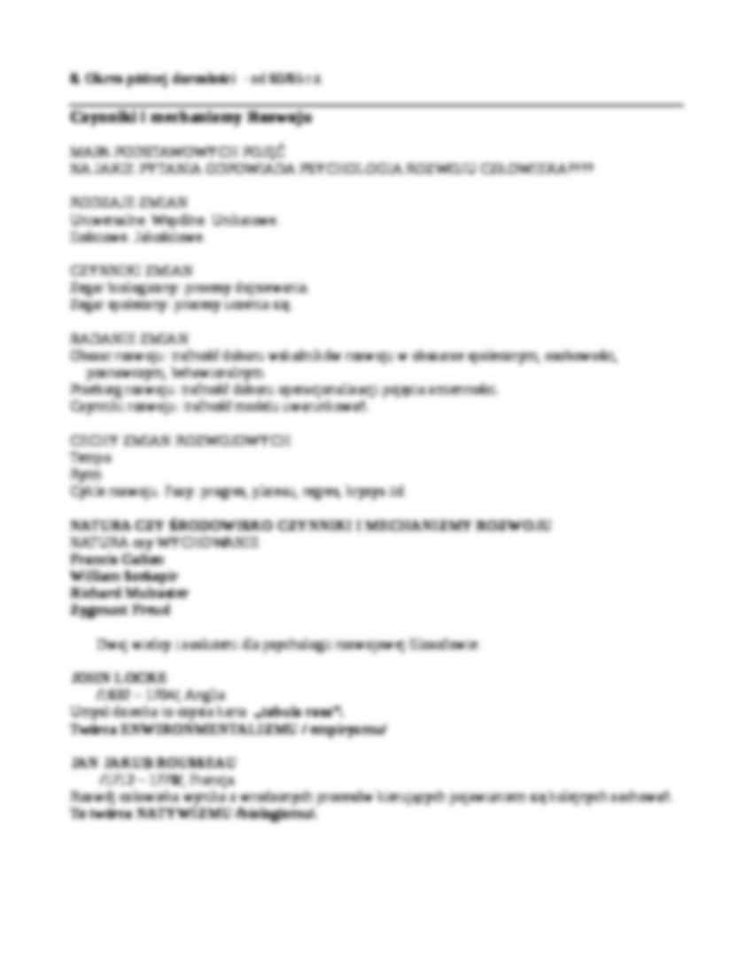 Periodyzacja Rozwoju - strona 3