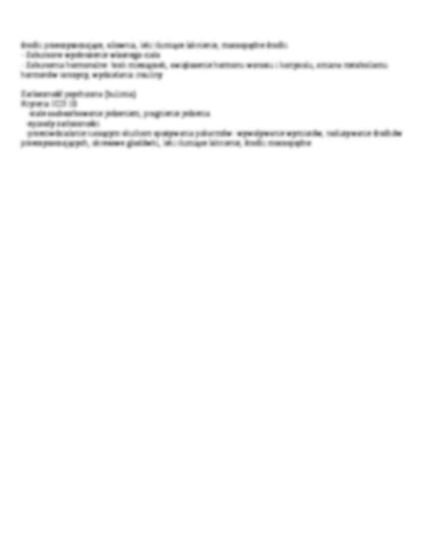Choroby psychosomatyczne  - Bulimia - Aleksytymia - strona 2