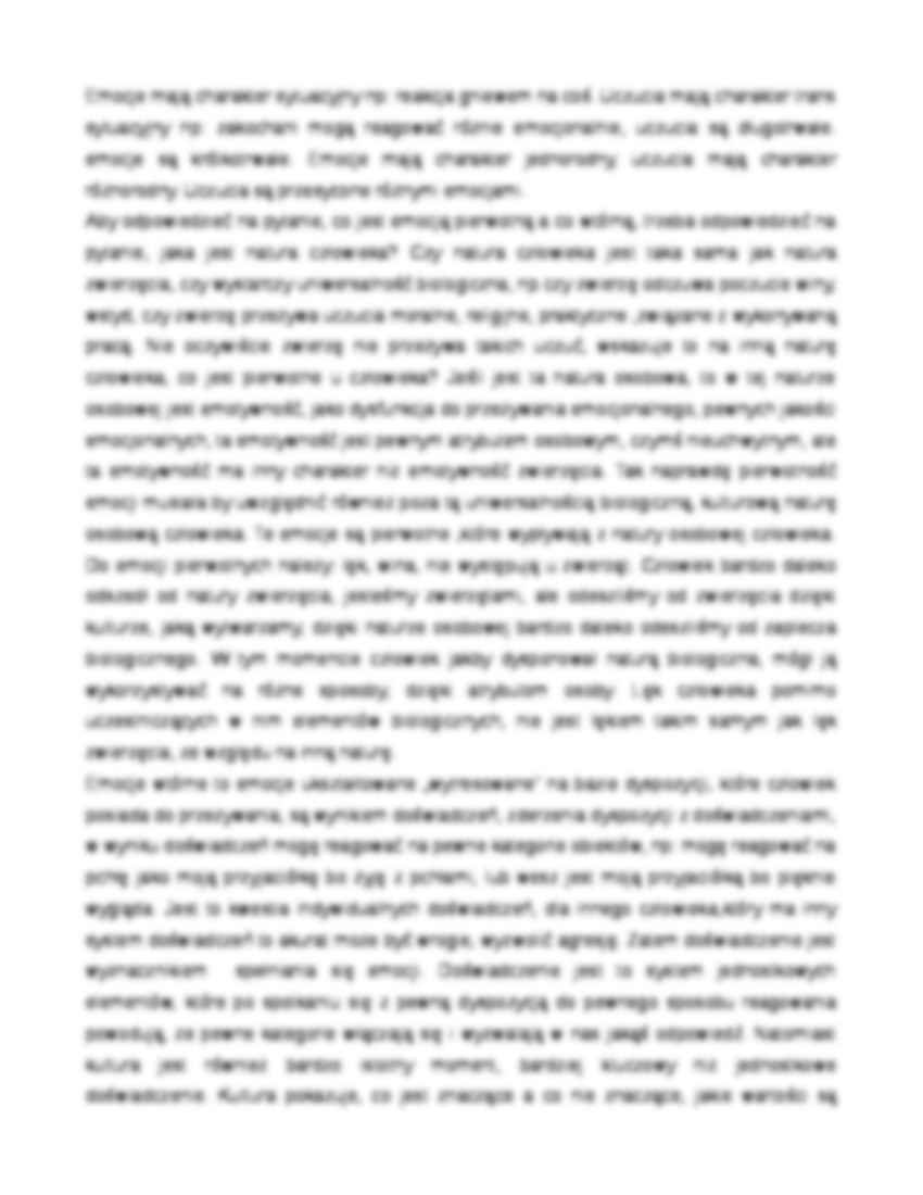 Emocje pierwotne i wtórne - strona 2