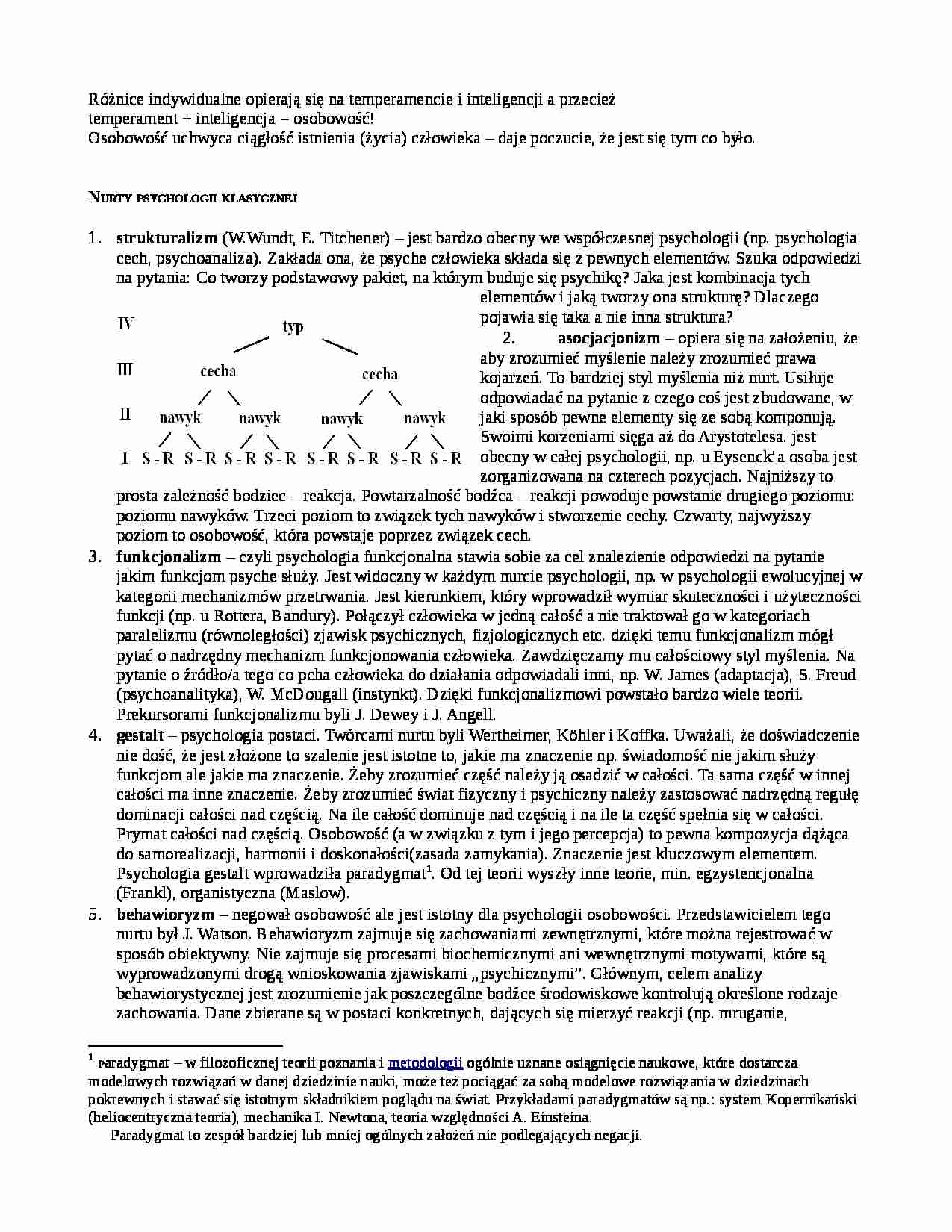 Nurty psychologii klasycznej - strona 1