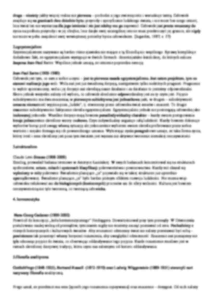 Podstawowe nurty dwudziestowiecznej filozofii - strona 2