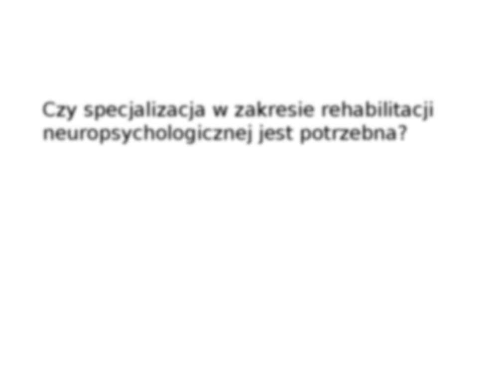 Rehabilitacja neuropsychologiczna - strona 2