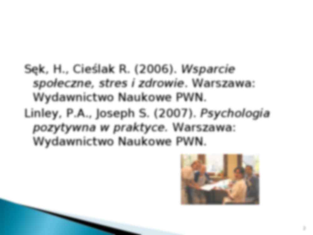 Pomoc psychologiczna-wsparcie społeczne - strona 2