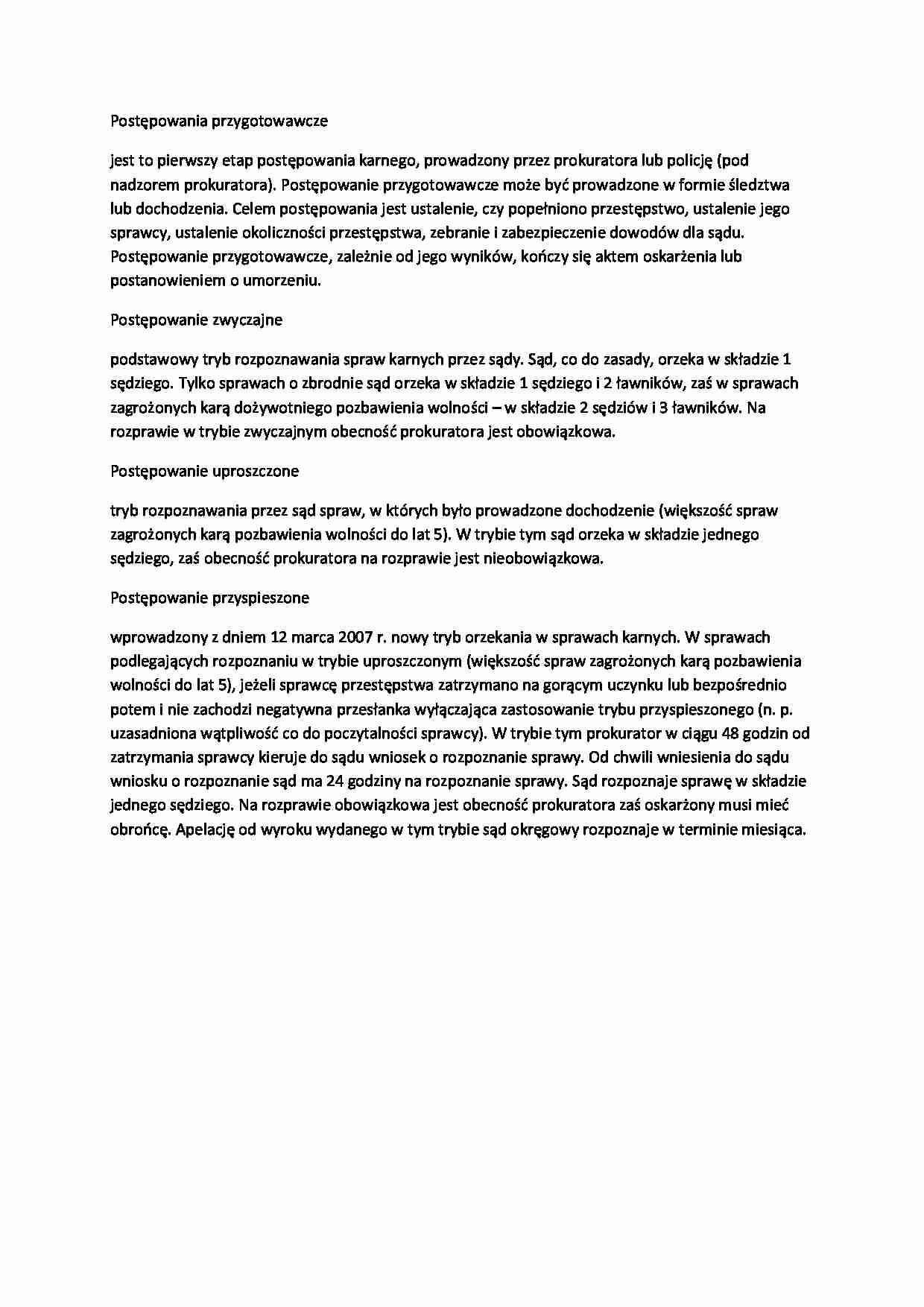 Postępowanie-opracowanie - strona 1