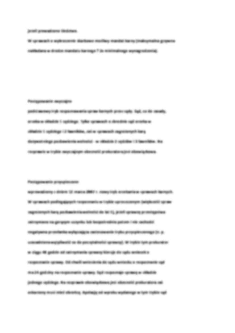 Tryby postępowania przed sądem - strona 2