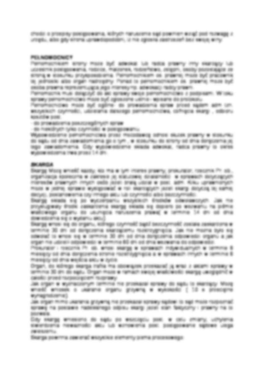 Postępowanie sądowo-administracyjne - Strony - strona 2
