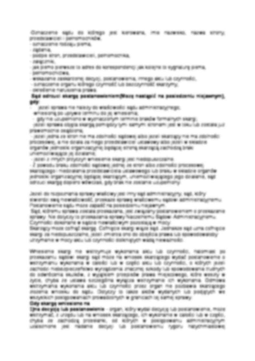 Postępowanie sądowo-administracyjne - Strony - strona 3
