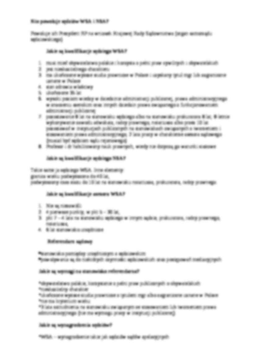 Postępowanie sądowo-administracyjne-pytania i odpowiedzi - strona 2