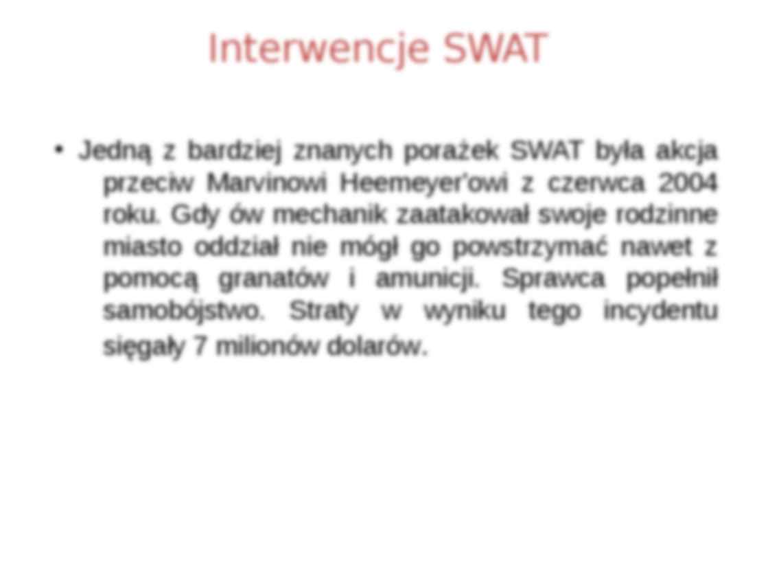 Jednostki specjalne - prezentacja - strona 3