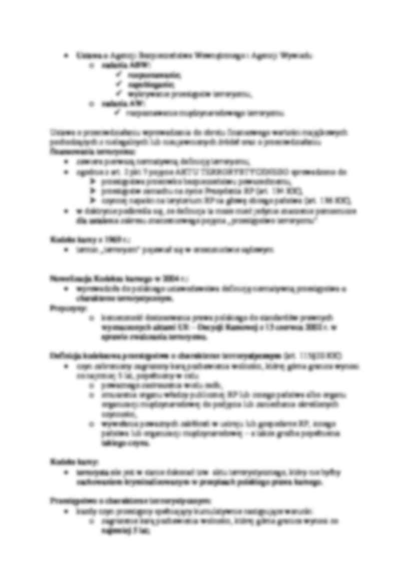 Zagrożenie terrorystyczne dla Polski - strona 3