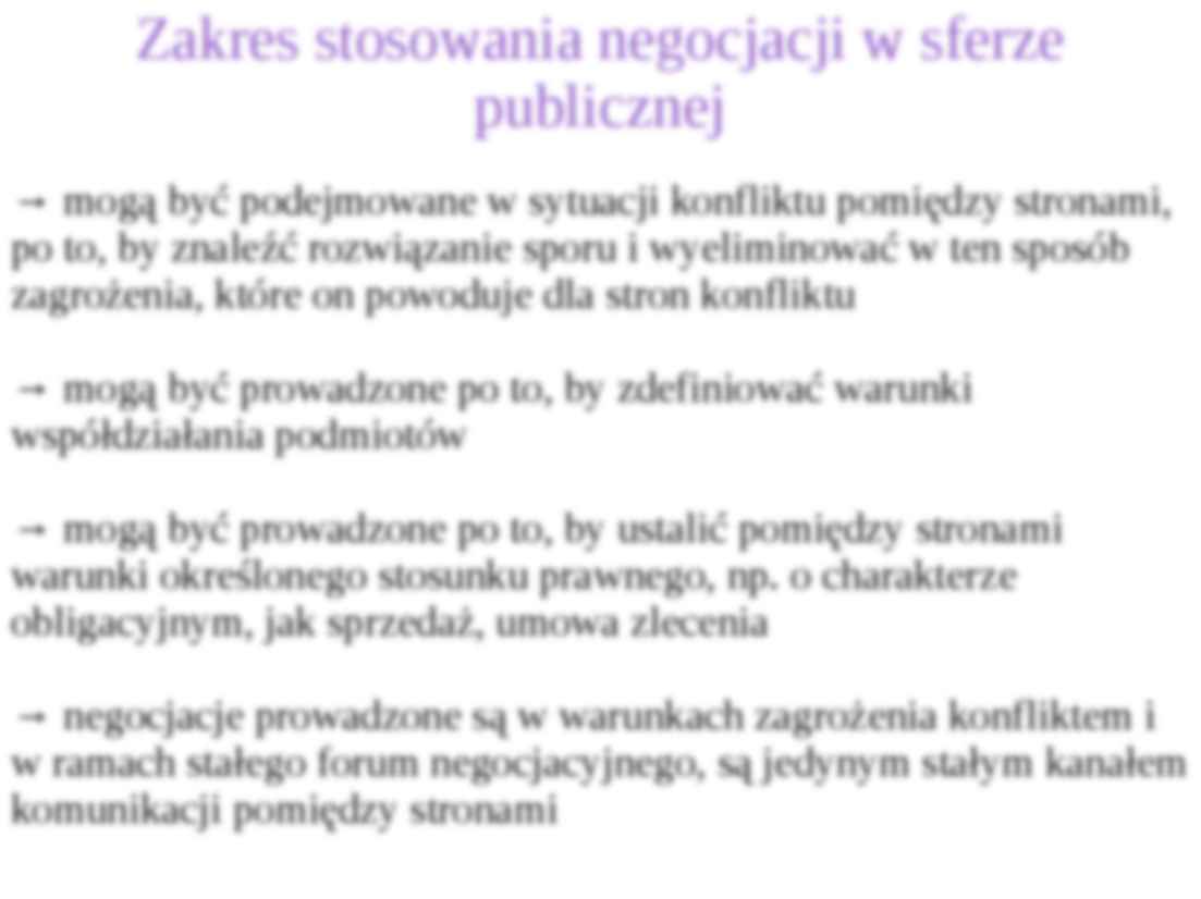 Istota negocjacji w sferze publicznej - strona 3