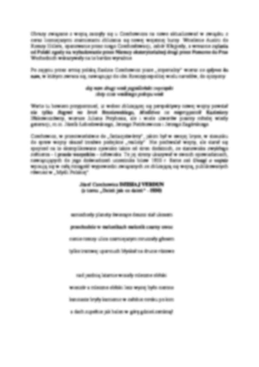 Czesław Miłosz - wiersze wybrane - strona 3