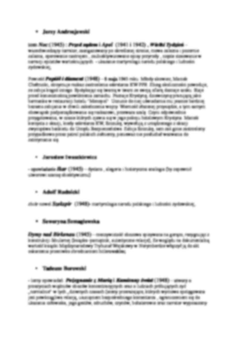 Doświadczenie wojny i okupacji w prozie lat czterdziestych - strona 2