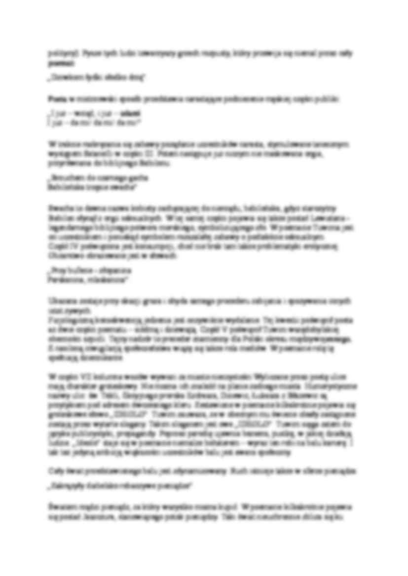 Groteska, parodia, drwina w poezji międzywojennej - strona 2