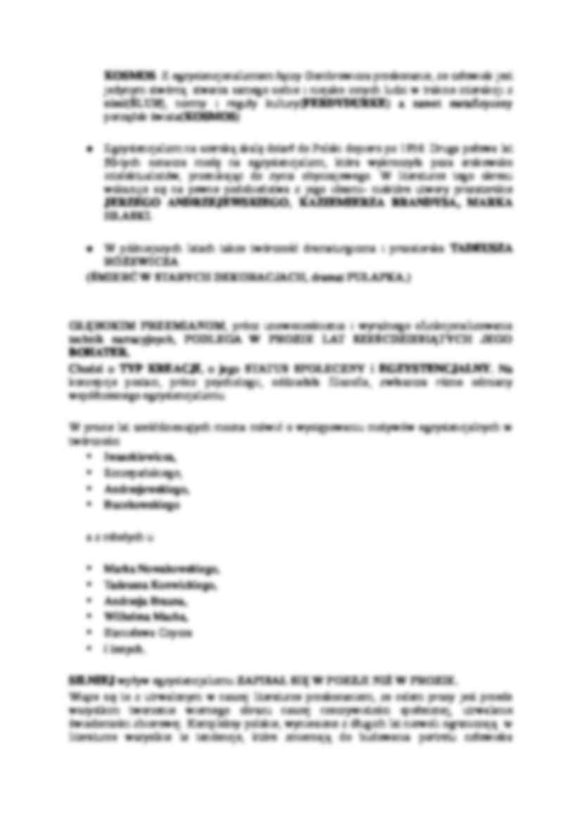 Idee egzystencjalne w literaturze polskiej - strona 3