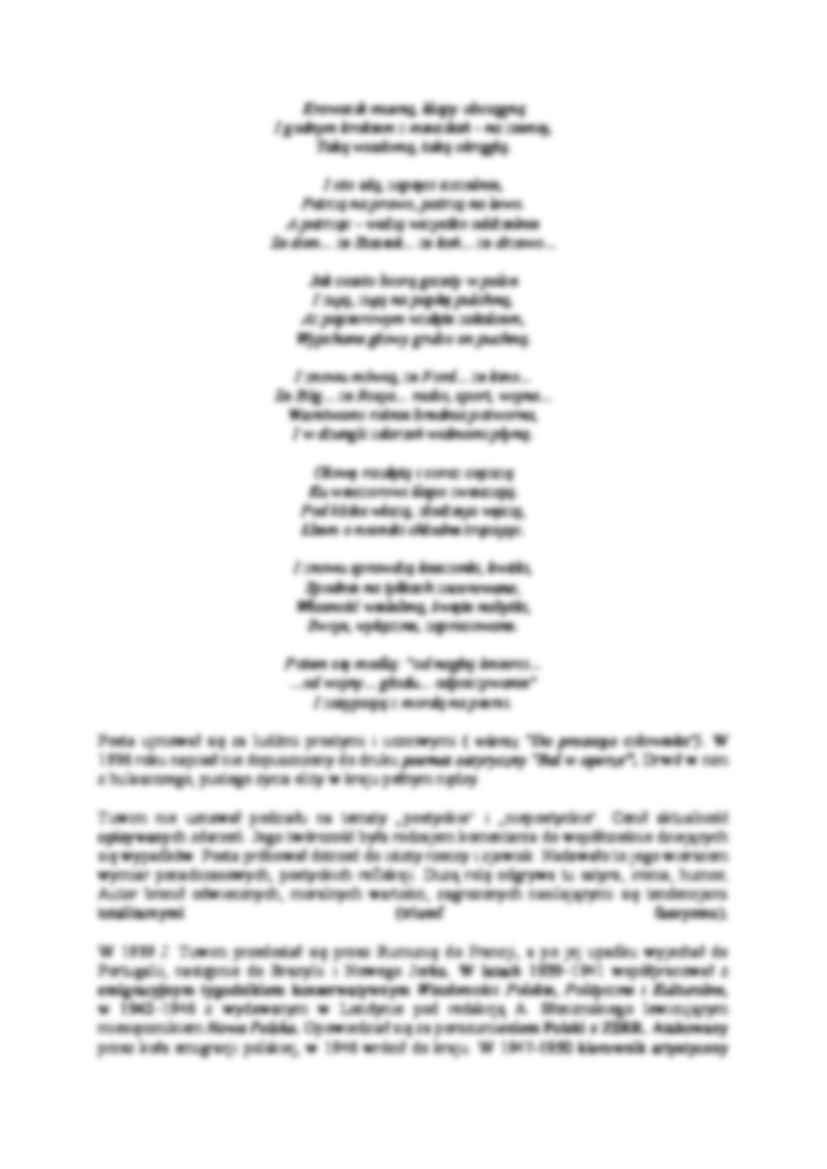Julian Tuwim – Wybór wierszy - strona 3
