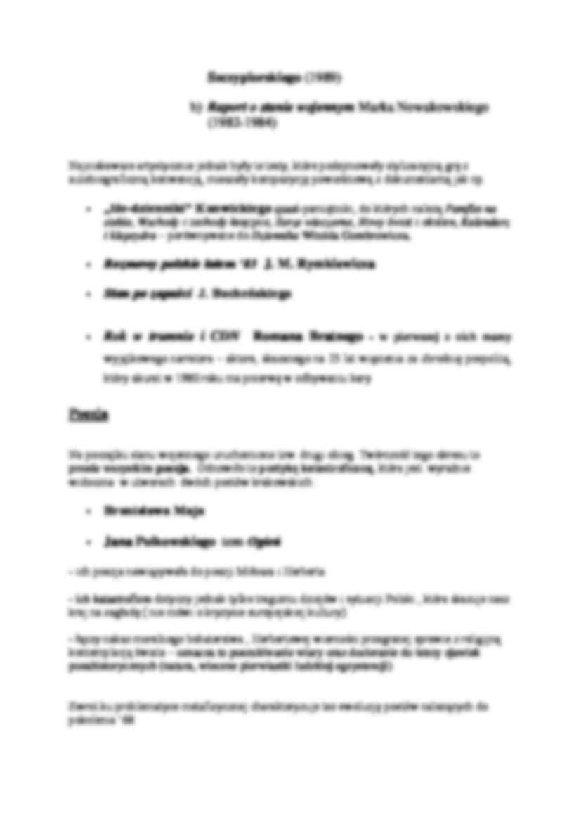 Literatura wobec stanu wojennego 1982–1989 - strona 2