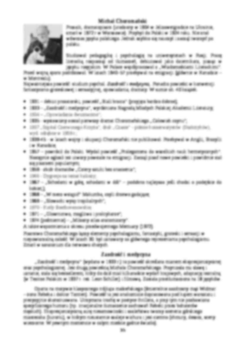 Powieść psychologiczna w XX-leciu międzywojennym - strona 3