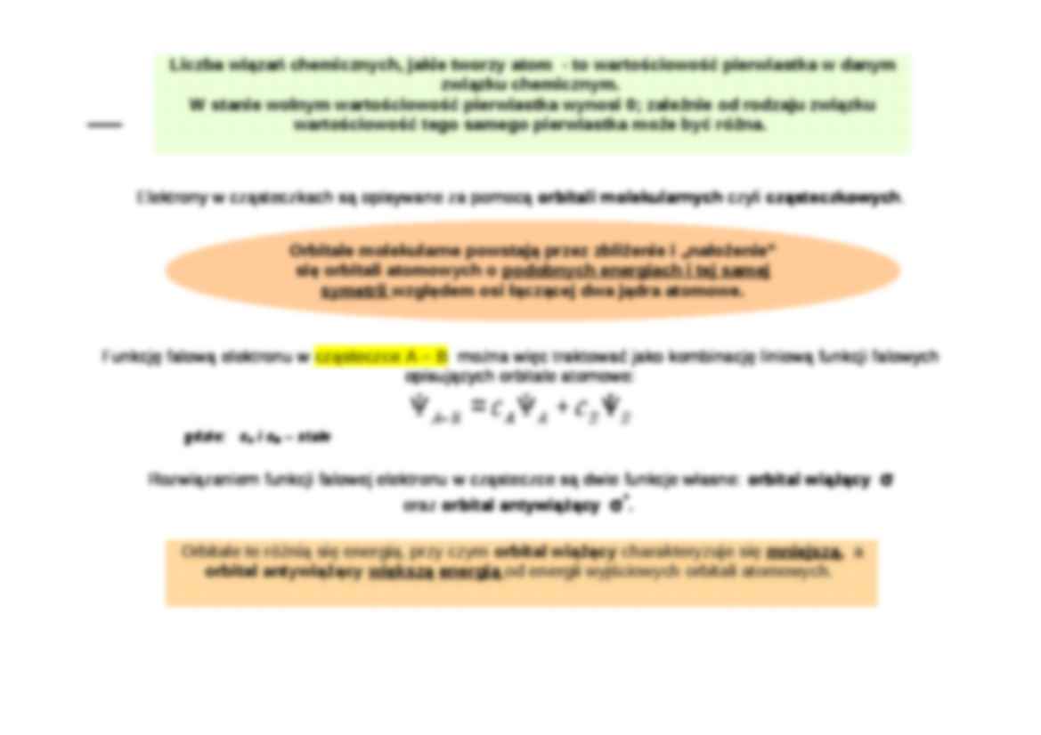 Wiązania chemiczne - rodzaje - strona 2