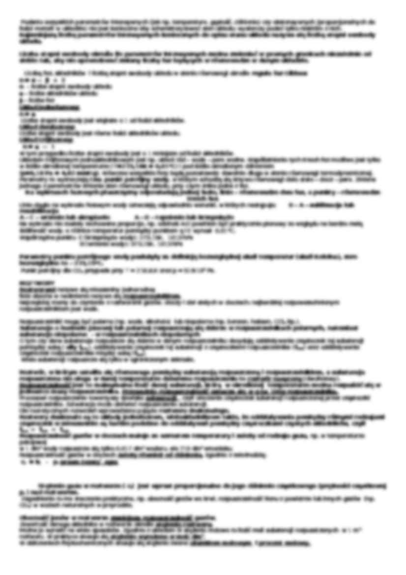 Równowagi fazowe w roztworach - strona 2