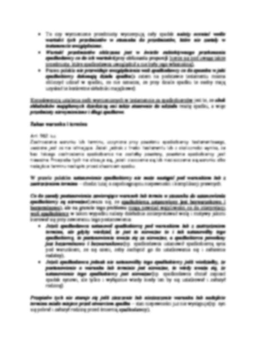 Ustanowienie spadkobiercy - przepisy prawne - strona 2