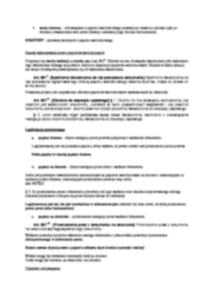 Papiery wartościowe - definicja - strona 3