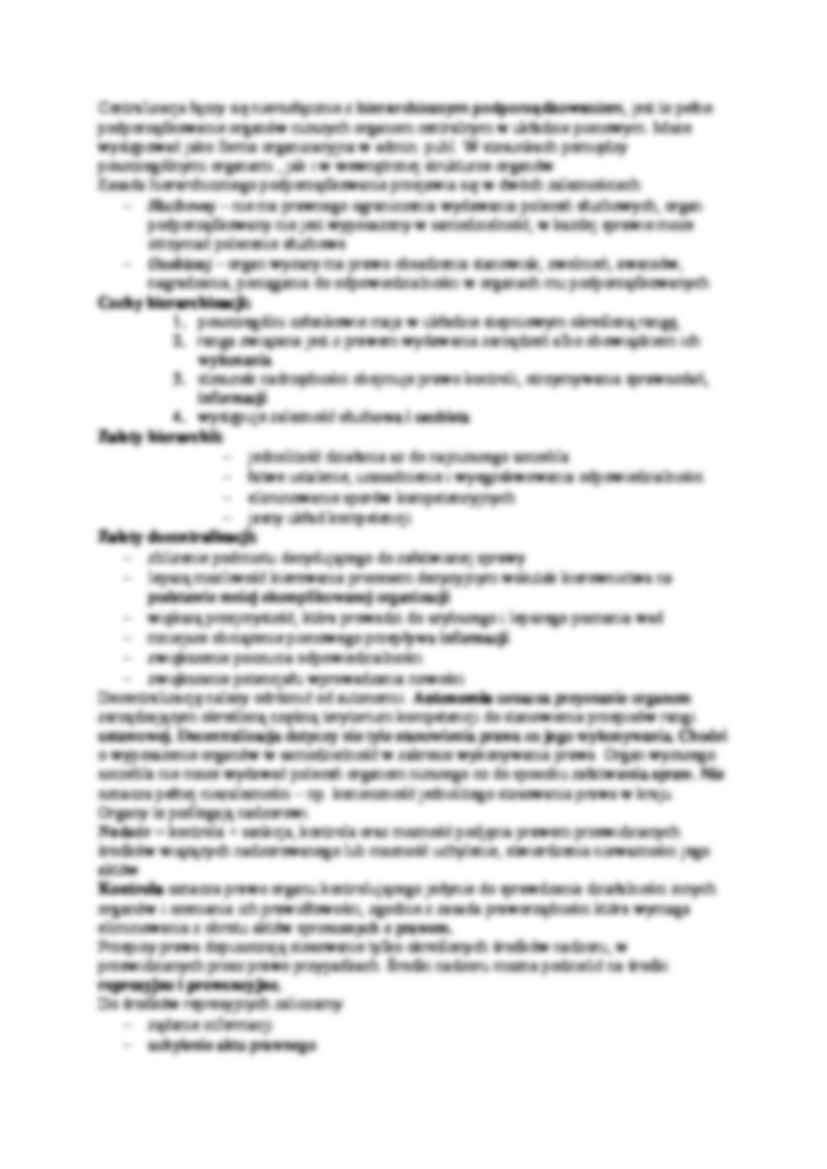 Ustrojowe prawo administracyjne - strona 2