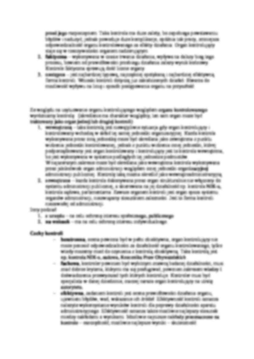 Administracja publiczna - rodzaje i kontrola - strona 2