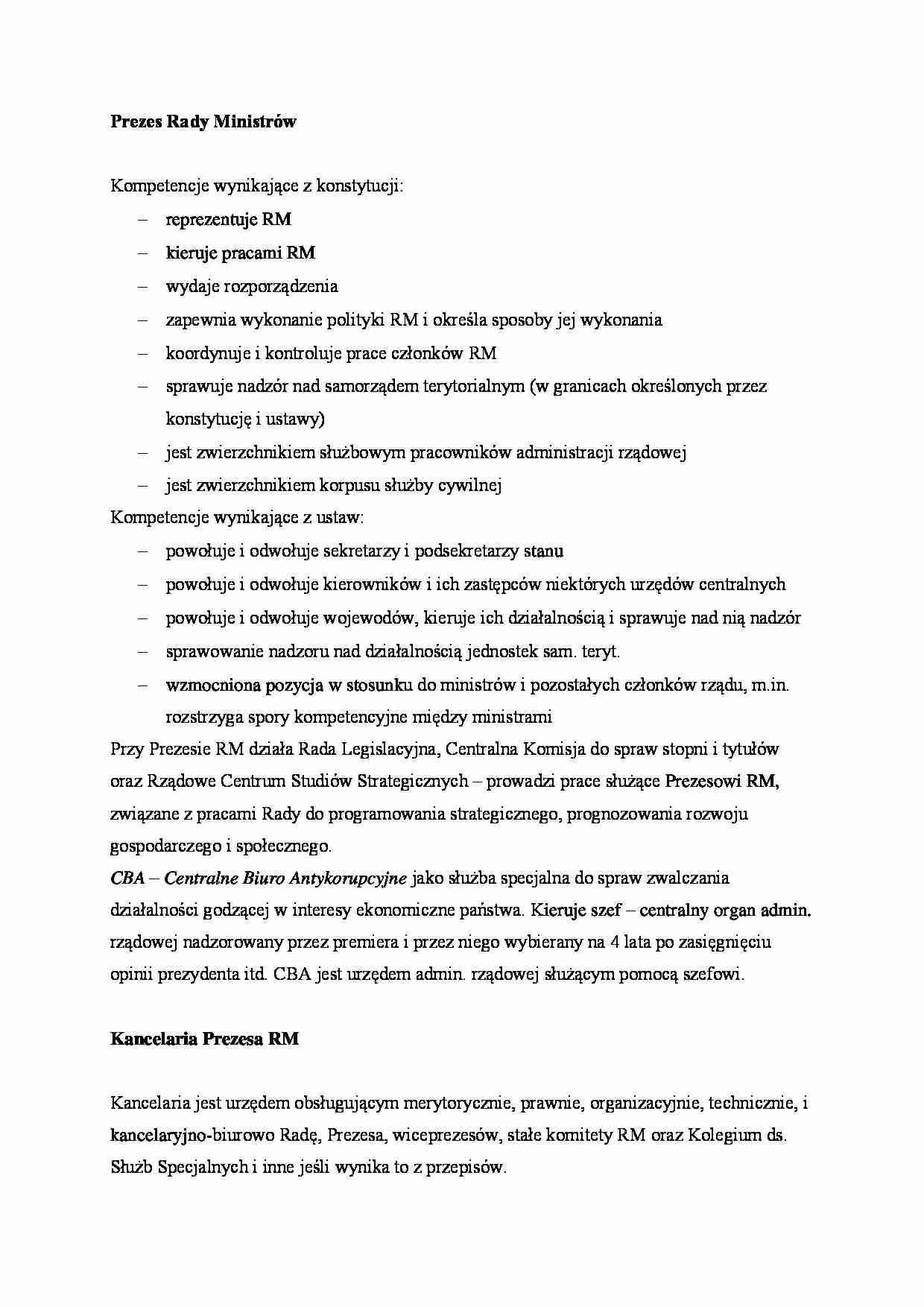 Prezes Rady Ministrów - strona 1