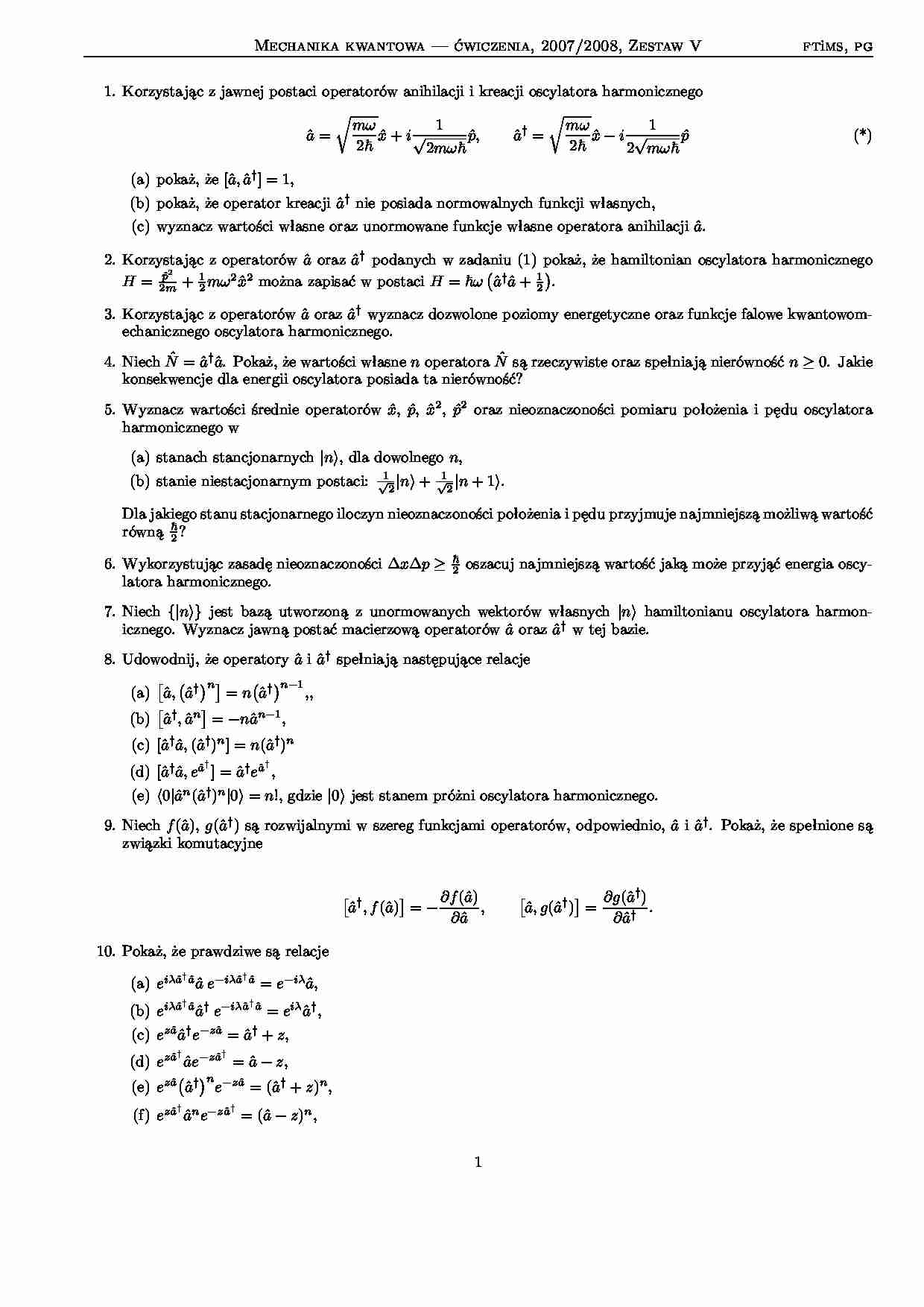 Zadania z rozwiązaniami - strona 1