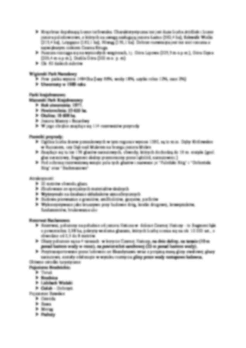 Pojezierze Mazurskie - charakterystyka - strona 3