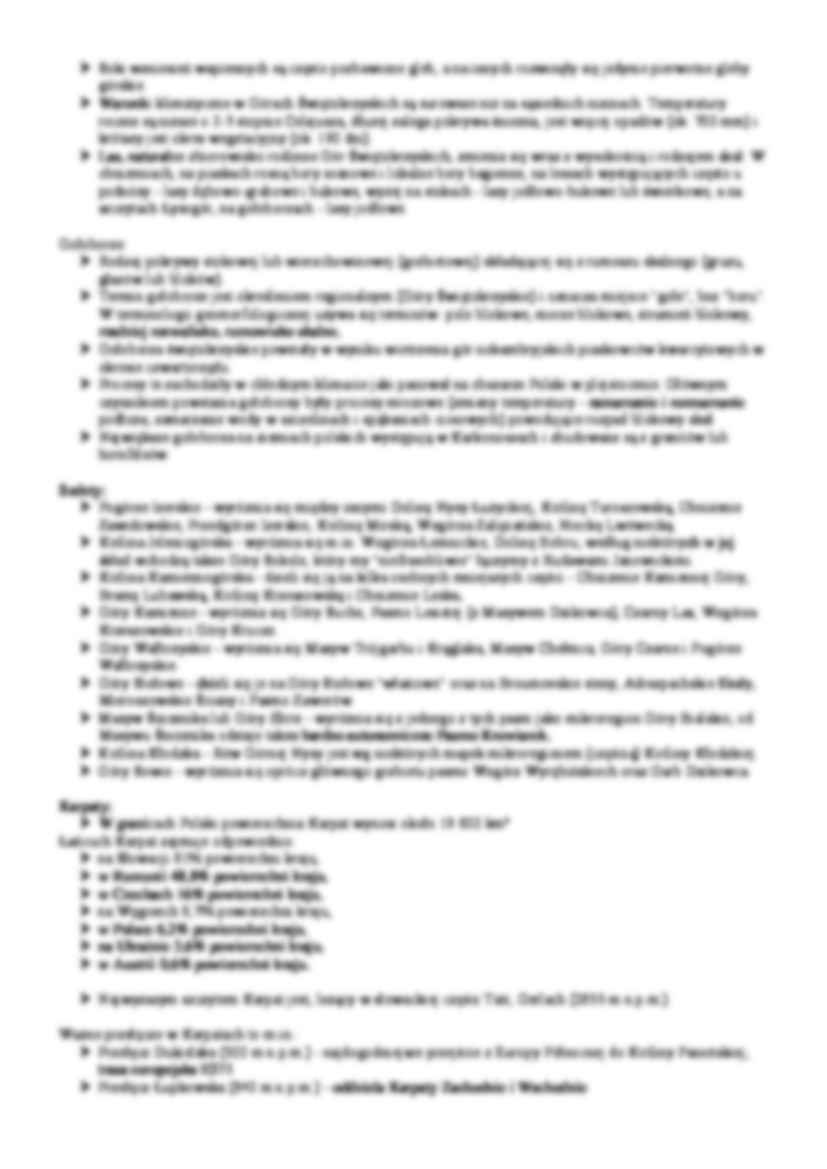 Wyżyna Małopolska - charakterystyka - strona 2