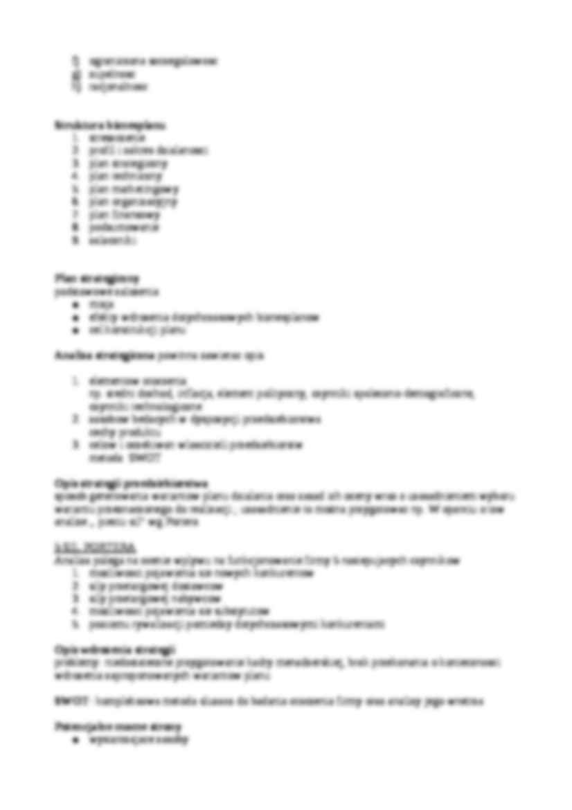 Pojęcie i cechy biznesplanu - strona 2