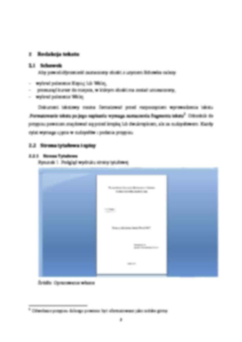 Praca z tekstem, edytorem - strona 2